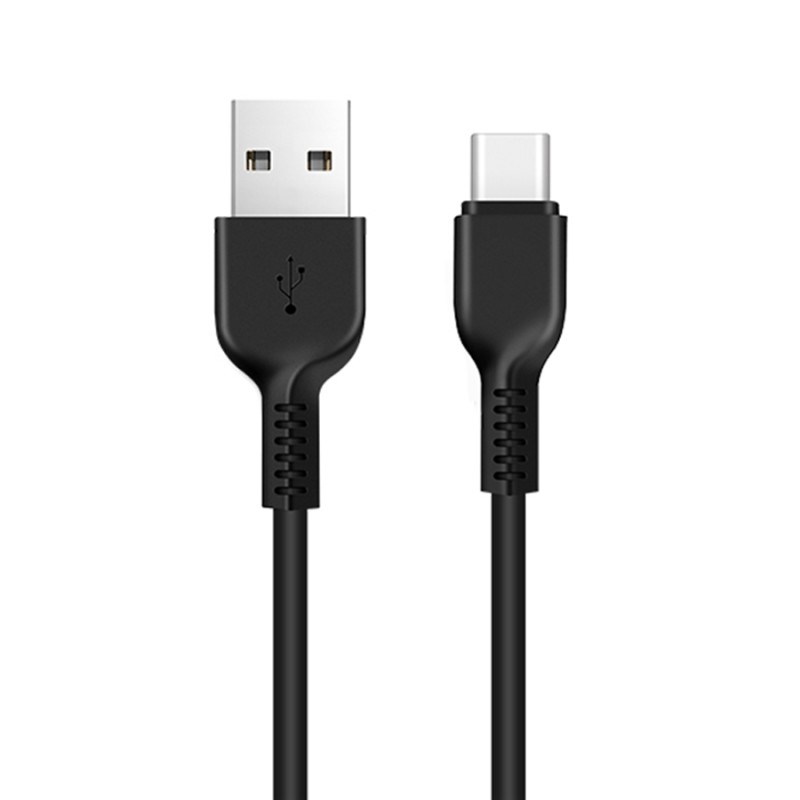 Кабель HOCO X13 USB Type-C, 1m, 2.4A, Black
