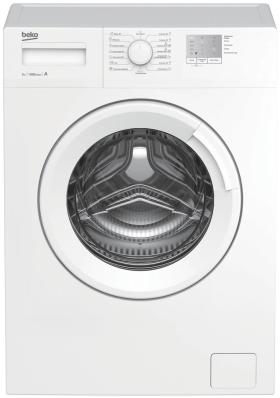 Стиральная машина BEKO WRS5511BWW белый, 5кг, 1000об/мин, 15 программ, 0.17кВт*ч/кг