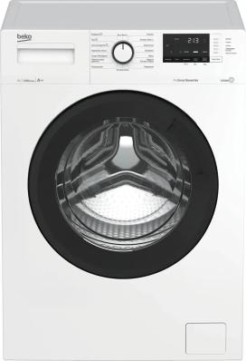 Стиральная машина BEKO WSRE7612XAWI белый, 7кг, 1200об/мин, 15 программ, A, 84x60x49см