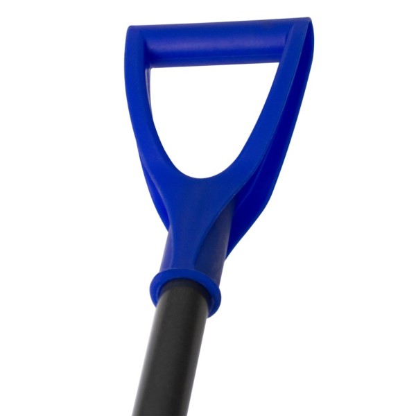 Лопата ПЕРВИЧКА 500х375 ПРАЙМ с ал.планкой, D32, цветной ал.черенок+V-ручка