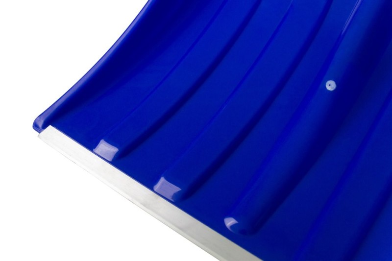 Лопата ПЕРВИЧКА 500х375 ПРАЙМ с ал.планкой, D32, цветной ал.черенок+V-ручка