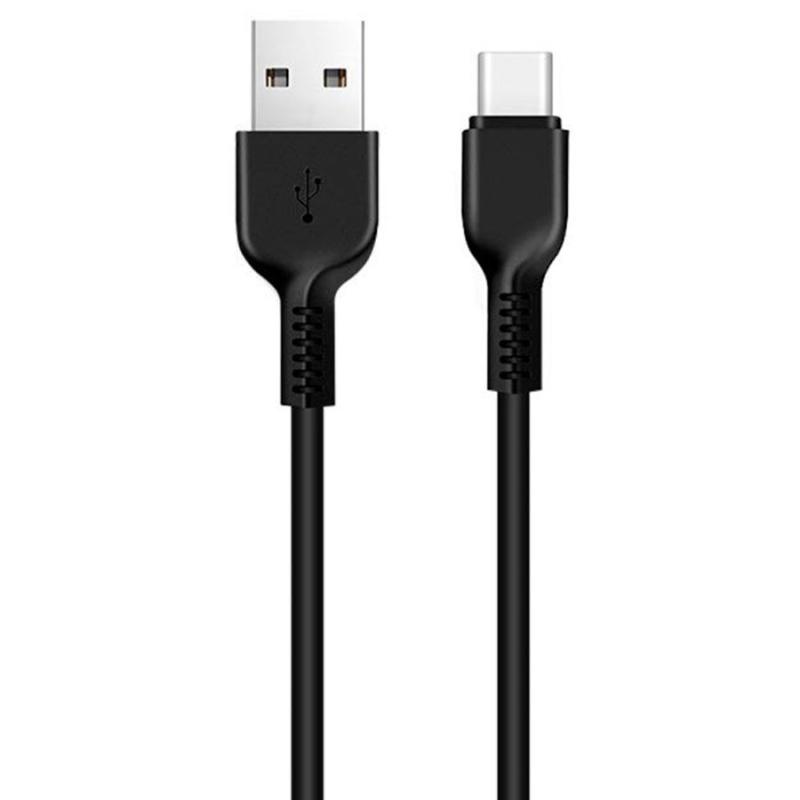 Кабель HOCO X20 USB Type-C, 1m, 2A, Black