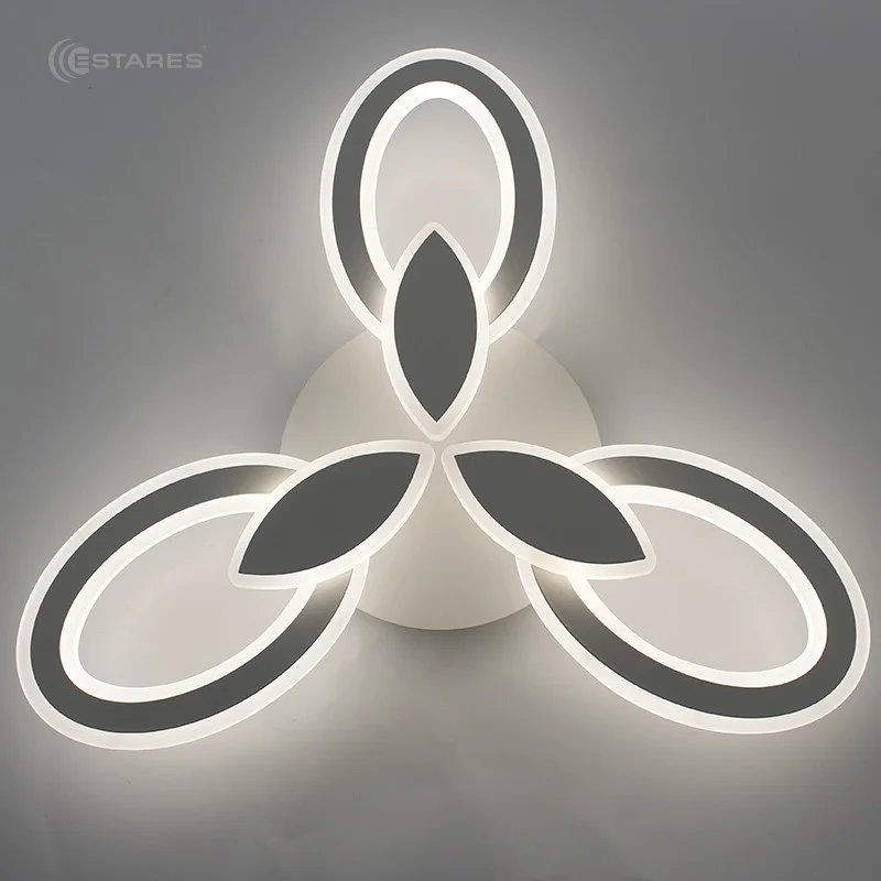 Управляемая светодиодная люстра AURORA DOUBLE 60W 3F-APP-575x80-WHITE/WHITE-220-IP20 УУО00004158