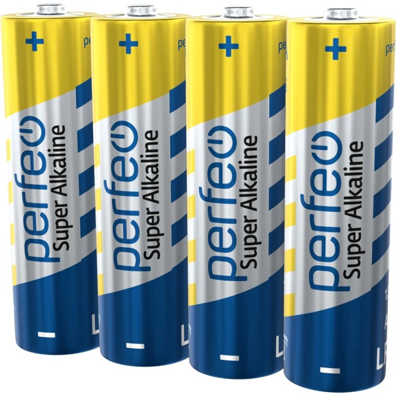 Батарейка Perfeo LR06 4SH Super Alkaline