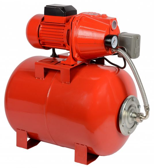 Насосная станция BRAIT NРS-1300/50C (чугун,1300Вт,всас.8м,напор 55м,подача воды57л/мин)