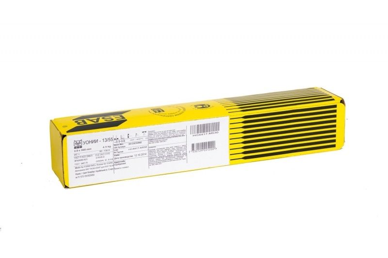 Электроды УОНИ 13/55 d 3,0мм ESAB 4.5кг (Сборка/Разборка)