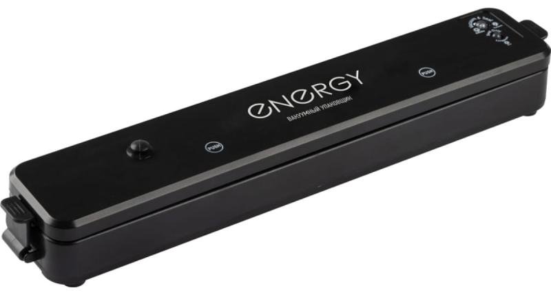 Вакуумный упаковщик Energy EN-562 чёрный, 90Вт, 60кПа, запайщик пакетов/вакуумирование