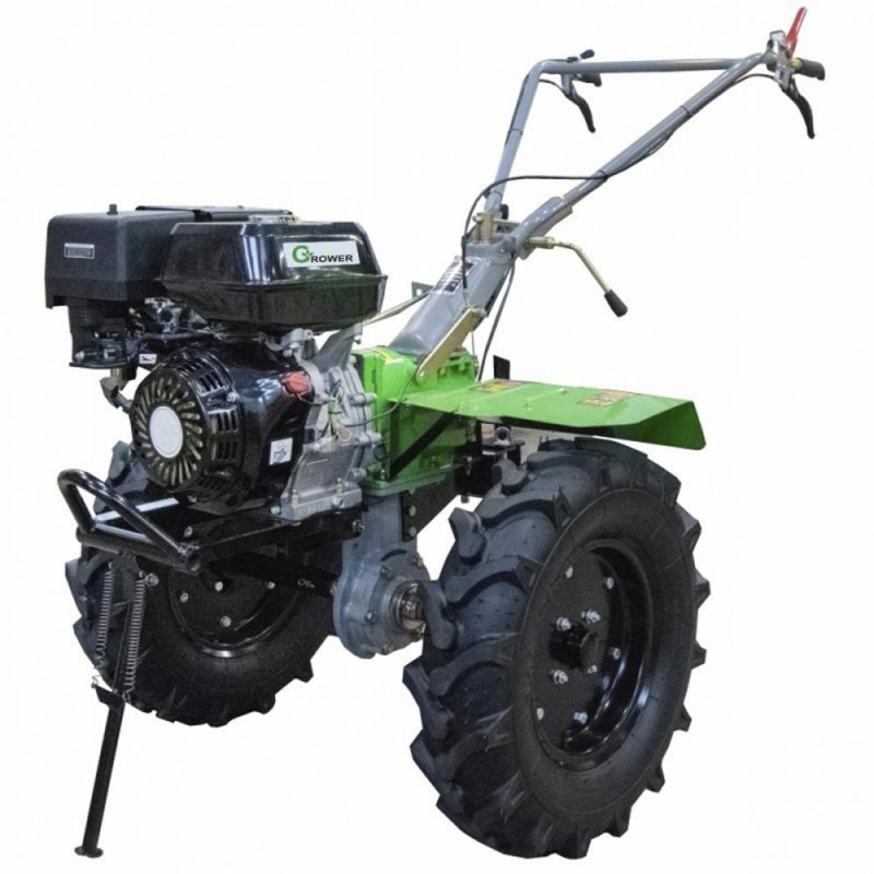 Мотоблок бензиновый GROWER GR9-1537V 15лс/скор3-1/ВОМ-18мм/S32/датчик масла/коннект/кол 5*12
