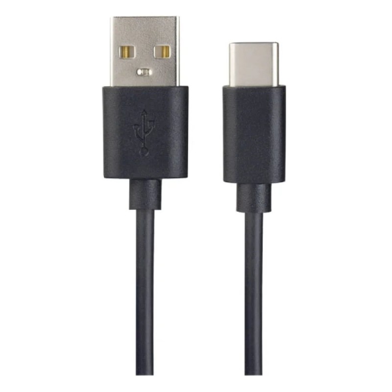 Кабель PERFEO USB2.0 A вилка - USB Type-C вилка, черный, длина 1 м. (U4703)