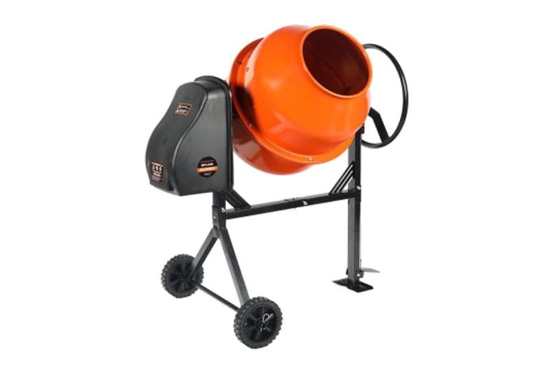 Бетоносмеситель OLYMP TECH BM-140 (двигатель 650Вт, 140л, 30 об/мин, чугунвенец)