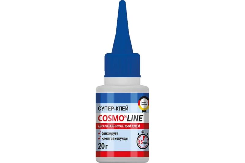 Супер-клей Cosmo Line CA-500.390 цианакрилатный 20гр NEW