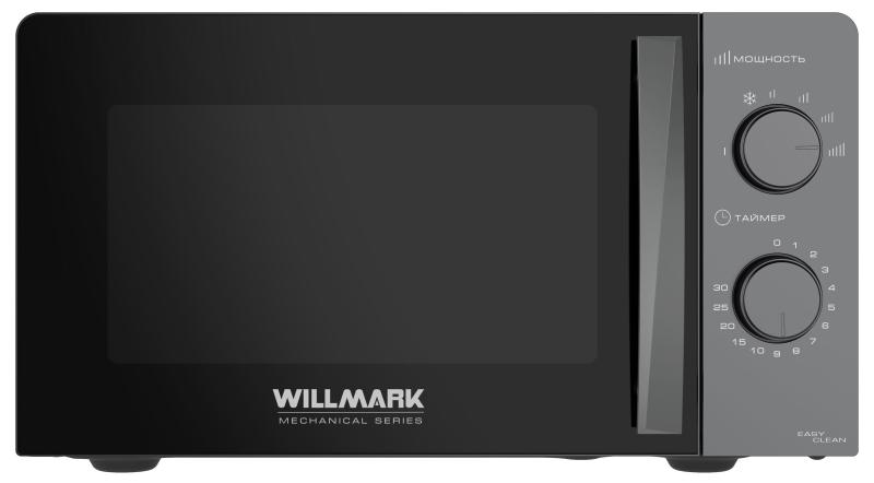 Микроволновая печь WILLMARK WMO-201MMG серая, 20л, 700Вт, EASY CLEAN