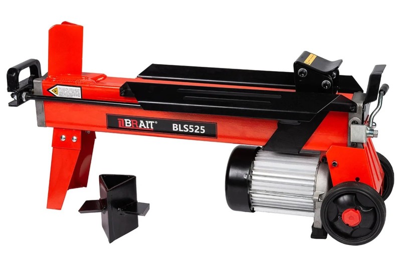 Дровокол BRAIT BLS525 (2200 Вт, сила раскола 5т, размеры бревен: диам. до 25см, длина до 52см)