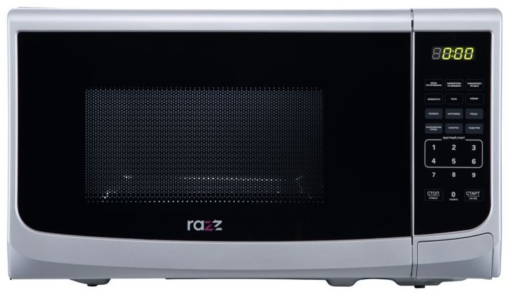Микроволновая печь Razz BYS-1297 серебристый, 20л, 700Вт
