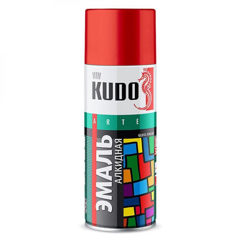 Эмаль аэроз. серая 520мл Kudo KU-1018