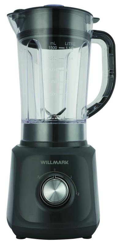 Блендер стационарный WILLMARK WTB-1246PG темно-серый, 1000Вт, чаша пластик 1.5л