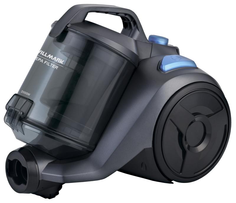 Пылесос WILLMARK VC-2057CY черный, 2000Вт, 4,5л