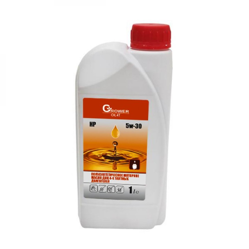 Масло 4-х так. GROWER SAE 5W-30 полусинтетика 1литр
