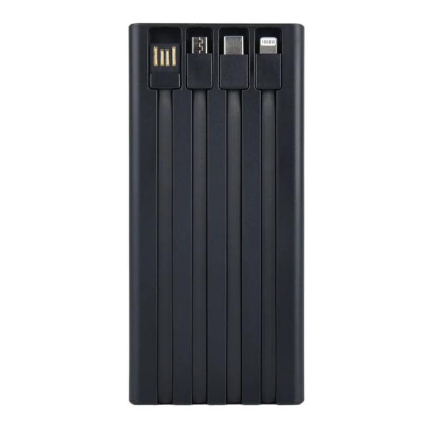 Аккумулятор Perfeo Powerbank Universal 10000mah PD+QC3.0/Micro,Type-C,Lightnin,3А/22.5W/Black