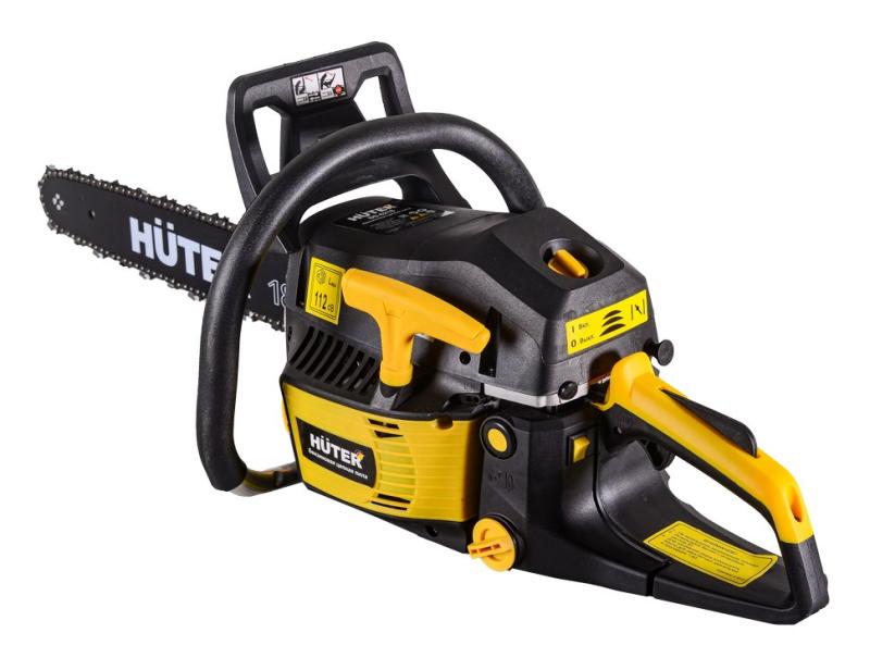 Бензопила Huter BS-6218 (4.5л.с., шина 45см, звен 1.5мм, шаг 8.3мм (0,325