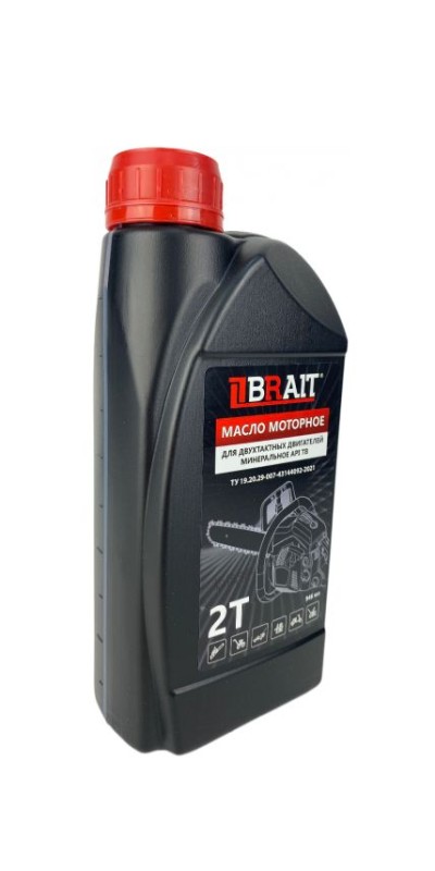Присадка 2-х тактная BRAIT PREMIUM минерал. API TB 1л дозатор