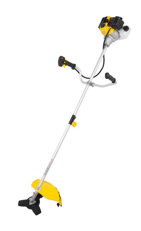 Бензотриммер TR-2500S Eurolux (3000Вт, 9500±500об/мин, леска 460мм, нож 255мм, антивибр, разъем)