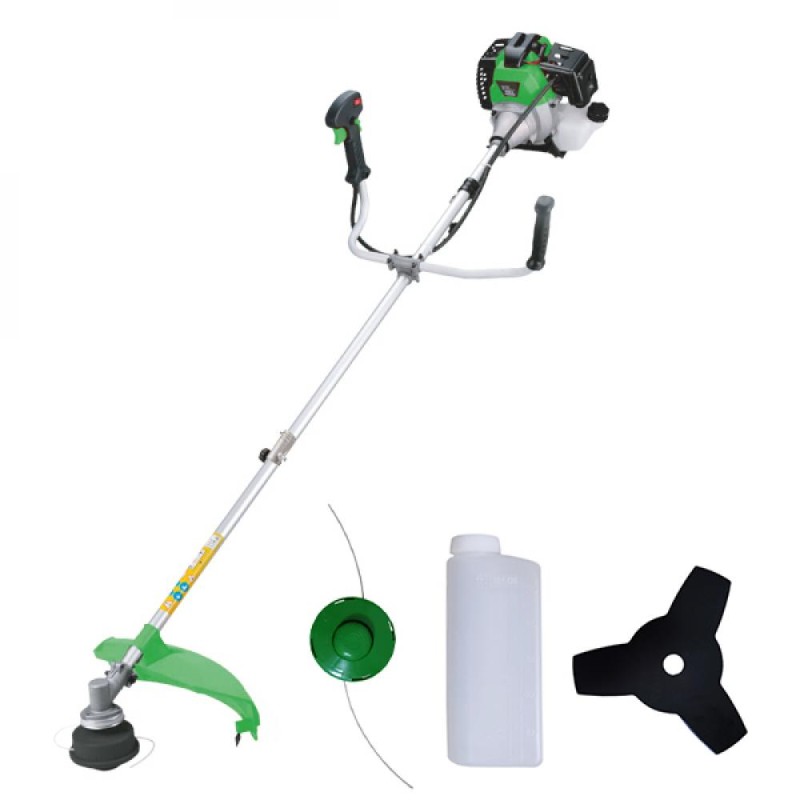 Бензотриммер Grower BT-52R 2500 V-52см3 двух-ный двиг 2500Вт (диск 3Т/катушка)штанга разбор
