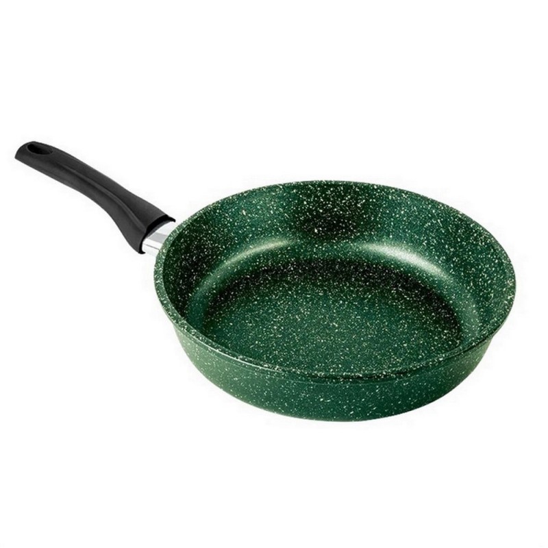 Сковорода алюминиевая 26 см Сияние Green Горница арт. с2651Gr