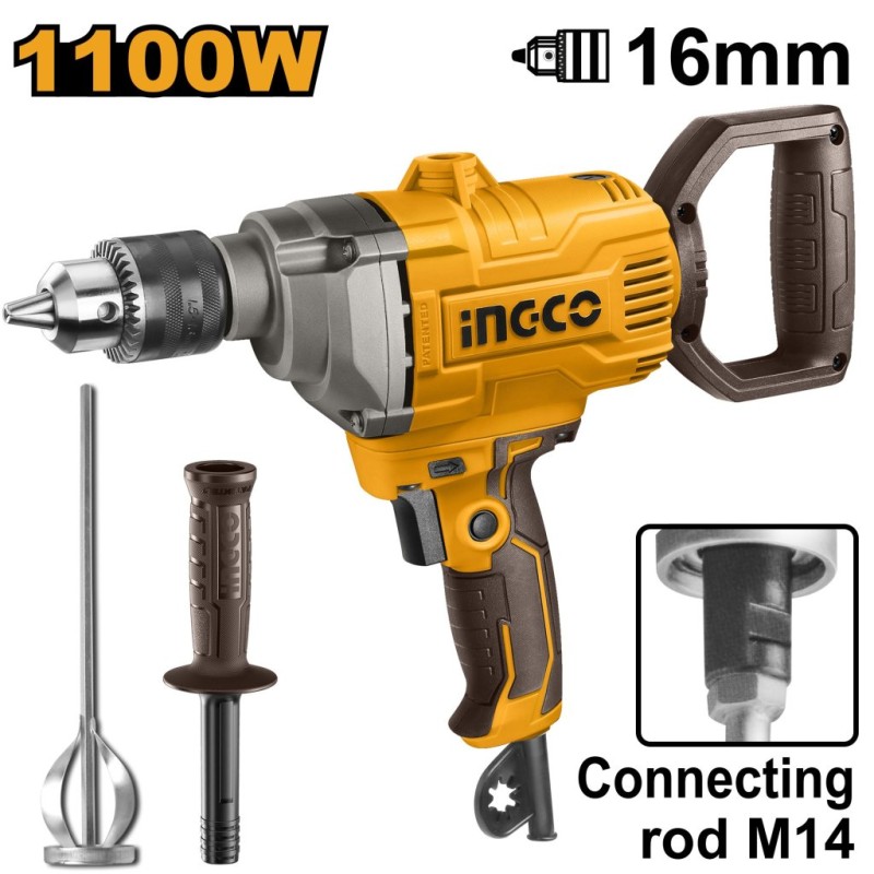 Миксер электрический INGCO 1100Вт MX11008