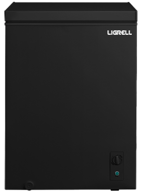 Морозильный ларь LIGRELL BD-188IB черный, 150л, -28~-12°C/0~+12°C, 1 корзина, 595*555*850мм