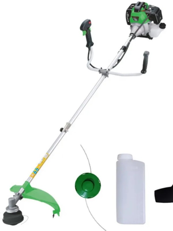 Бензотриммер Grower BT-52R 2500 V-52см3 двух-ный двиг 2500Вт (диск 3Т/катушка)штанга разбор (УЦЕНКА)