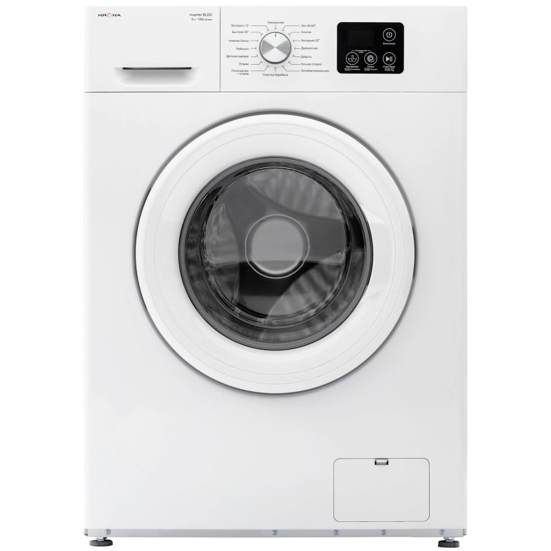 Стиральная машина KRONA ITTER white 1000 6K WM, 6кг 1000об/мин, A+++, 