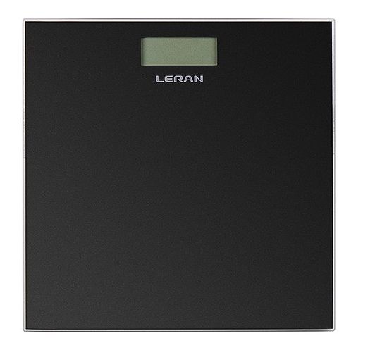 Весы напольные LERAN EFS COMFORT LINE BLACK до 150 кг, 1хCR2032, индикатор перегрузки