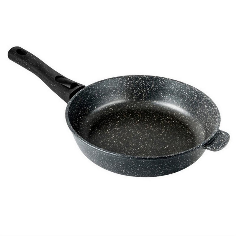 Сковорода алюминиевая 28 см съемная ручка индукция Универсал. Гранит Induction Горница арт. Ис2853аг