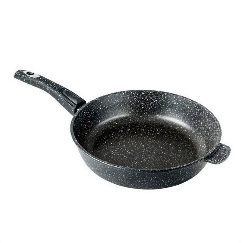 Сковорода алюминиевая 28 см съемная ручка Универсальная Гранит Горница арт. с2853аг