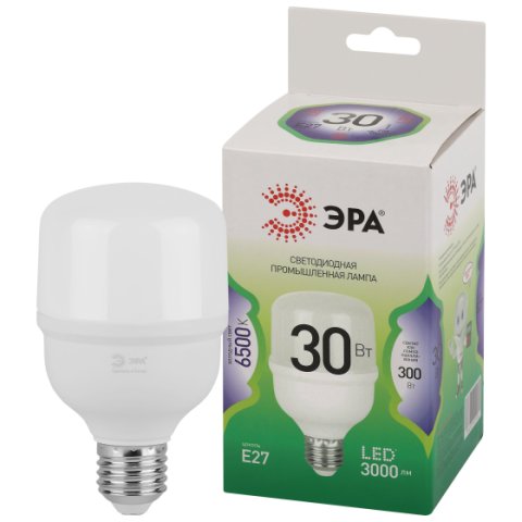 Лампа св. ЭРА GREEN LINE LED POWER T70-30W-865-E27 GL Е27 30 Вт колокол холод Б0067061