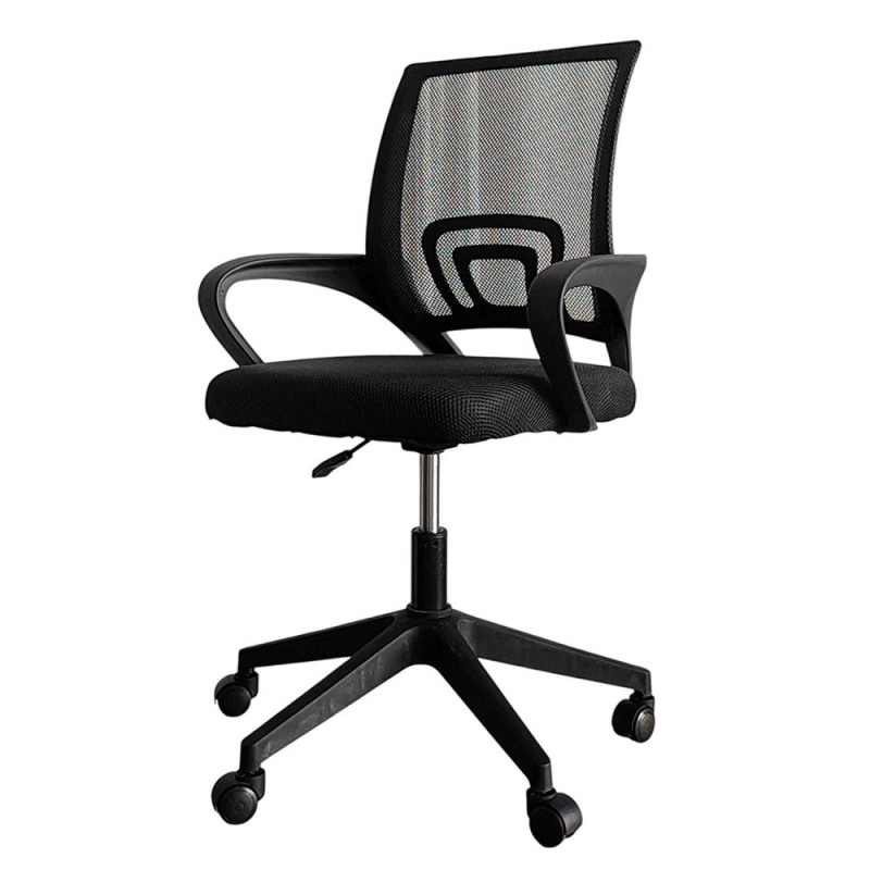 Кресло офисное 76*60*40 см до 120 кг сетка черный Baizheng BZ-9050BK