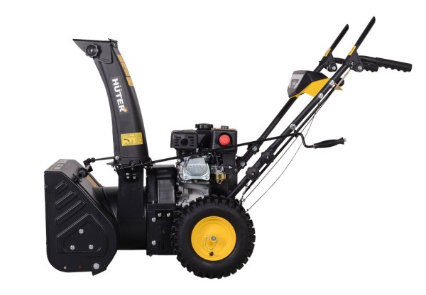 Снегоуборщик Huter SGC 4000 колесный, самоходный, 7л.с., ковш 56x42см, 4 вперед / 2 назад, руч старт