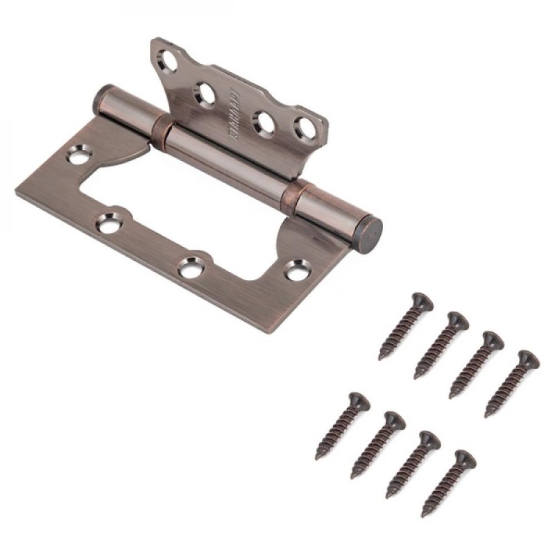 Петля универсальная без врезки 2BB 100х75х2,5 АС (медь) СТАНДАРТ арт. 7105