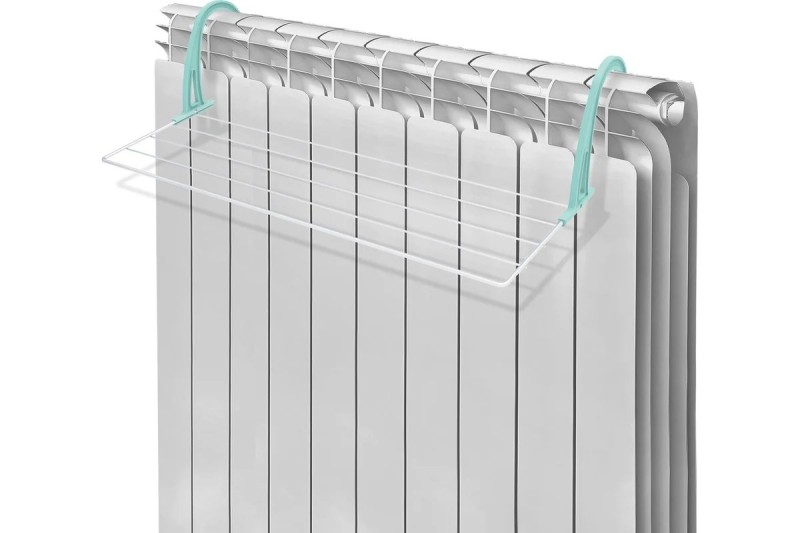 Сушилка на батарею д/белья 6,2м (Д65*Ш34*В36см) металл, БЕЛАЯ, макс.нагрузка=5/3кг, СБ6-65П/Б Nika