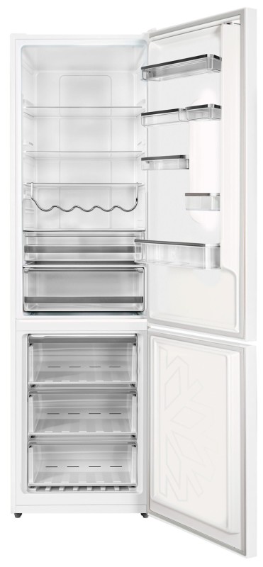 Холодильник WILLMARK RFN-582DIGW INVENTER белый матовый, 410/384/277/107л, A++, 595*635*2000мм