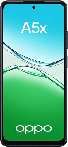 Смартфон OPPO A5x 128 ГБ синий 4/128Gb, 2 SIM, IPS, 90Гц, 6000мAч, 1604x720, камера 32 Мп, 4G, GP