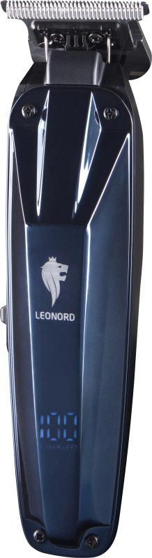 Машинка д/стрижки Leonord LE-1236, 5Вт, 3 насадки, LED диспл, Li-ion, работает от аккум. арт. 109889