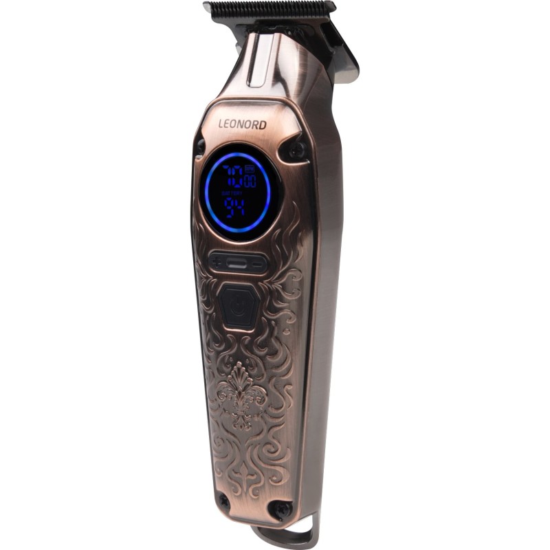 Машинка д/стрижки Leonord LE-1238, 5Вт, акк-р Li-ion 1200мАч, 4 насадки, заряд USB арт. 109895