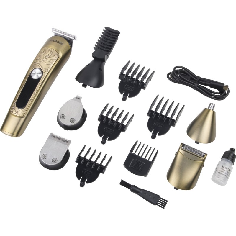 Набор д/стрижки Leonord LE-1247, 5Вт, бритва/триммер/машинка, акк-р 600мАч, заряд USB арт. 109888
