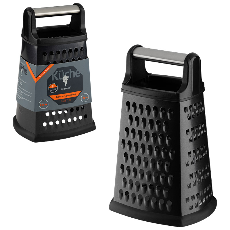 Терка четырехгранная Leonord MASTER 22см, нерж сталь покрытие non-stick арт. 310874