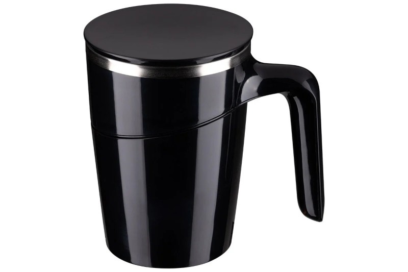 Термокружка Leonord MAGNIFIK черный, 470мл, крепление присоска, нерж сталь, ABS пластик арт. 106039