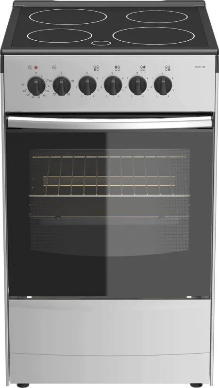 Электроплита DARINA 1B EC341 606 S антрацит/серебристый металлик, 4 зоны, 7800Вт, 50*56