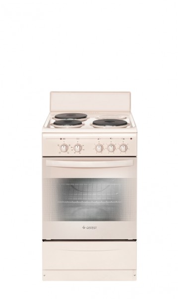 Электроплита Gefest 5140-0191, кремовый, эмаль, 5.5-6.02кВт, 50x59