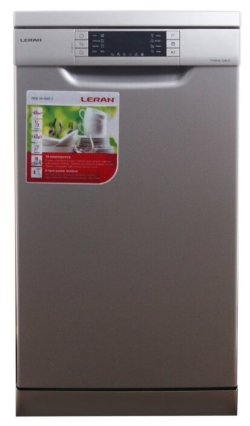 Посудомоечная машина LERAN FDW 44-1085 S серебристый, 1930Вт, 8 программ